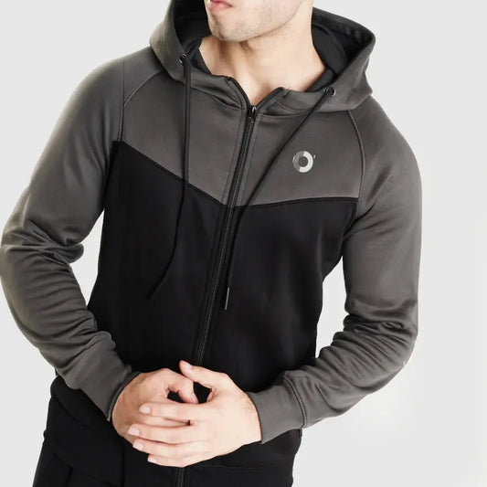 Oactiv Premium Tracksuit Charcoal/Black